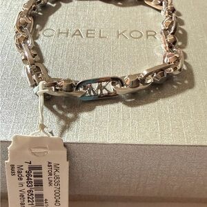 Michael Kors Silver Chain Bracelet